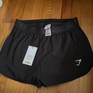 Black Gymshark Loose Training Shorts